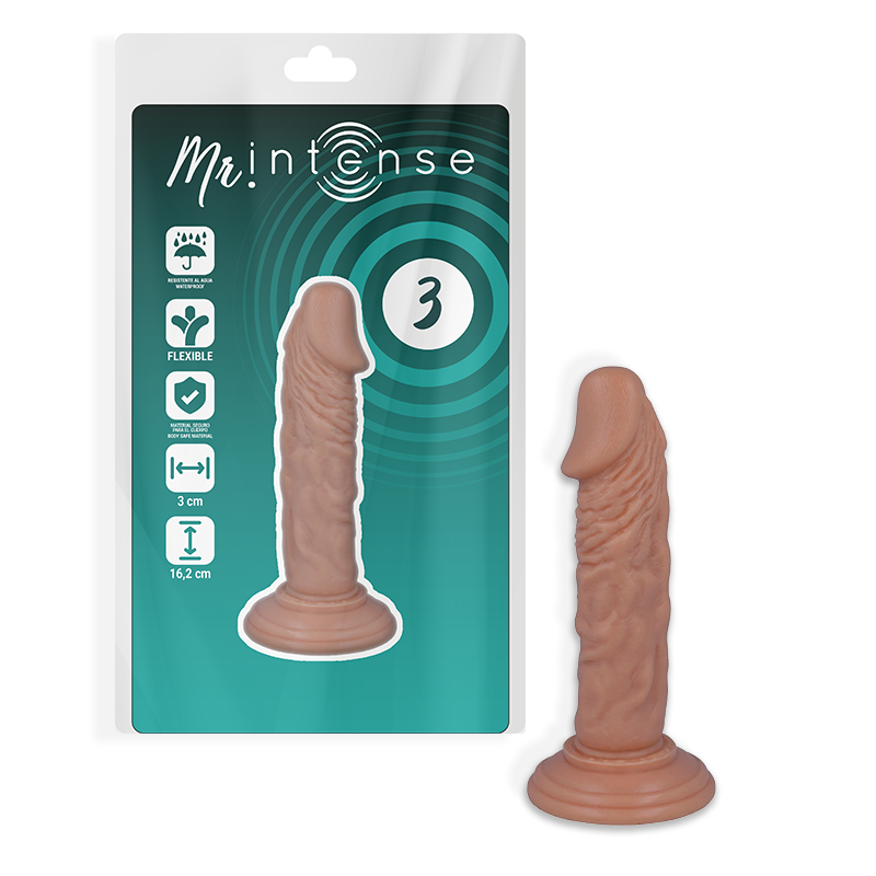 MR INTENSE - 3 REALISTIC PENIS 16.2 CM -O- 3 CM – Erotik-Zubehör Bild 1