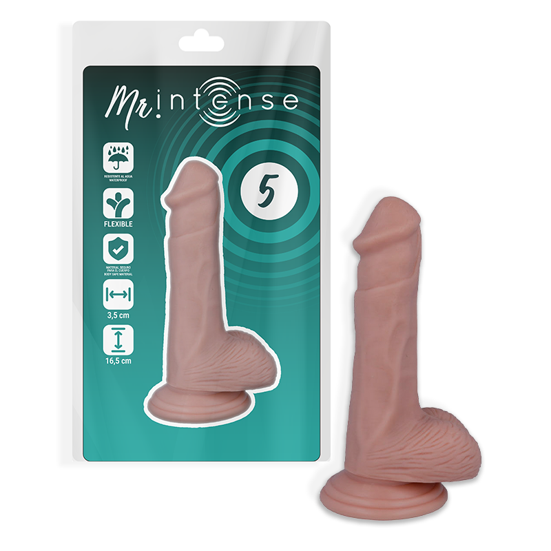 MR INTENSE - 5 REALISTIC PENIS 16.5 CM -O- 3.5 CM – Erotik-Zubehör Bild 1