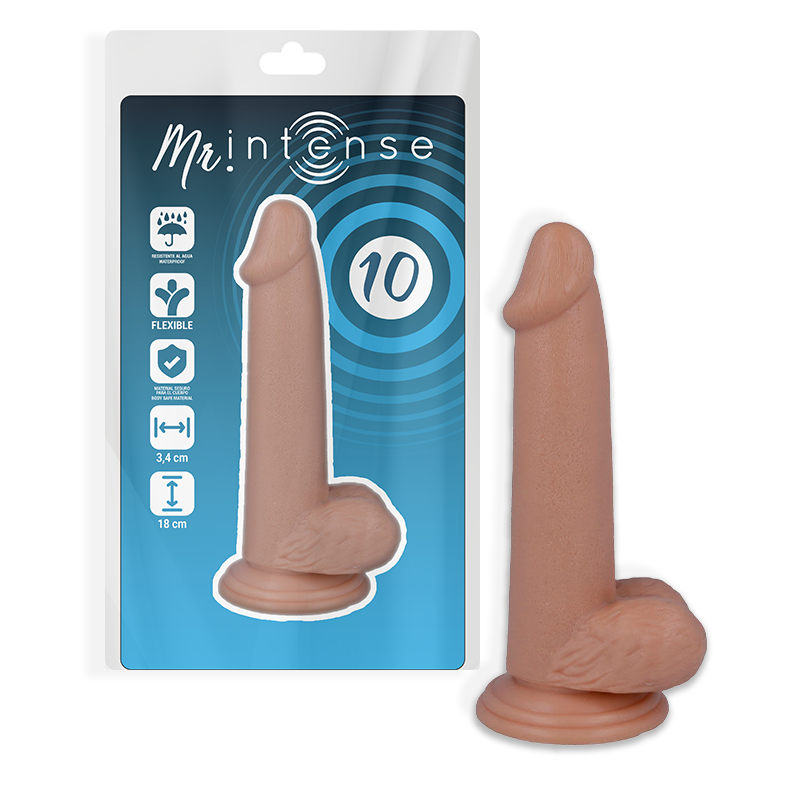 MR INTENSE - 10 REALISTIC PENIS 18 CM -O- 3.4 CM – Erotik-Zubehör Bild 1