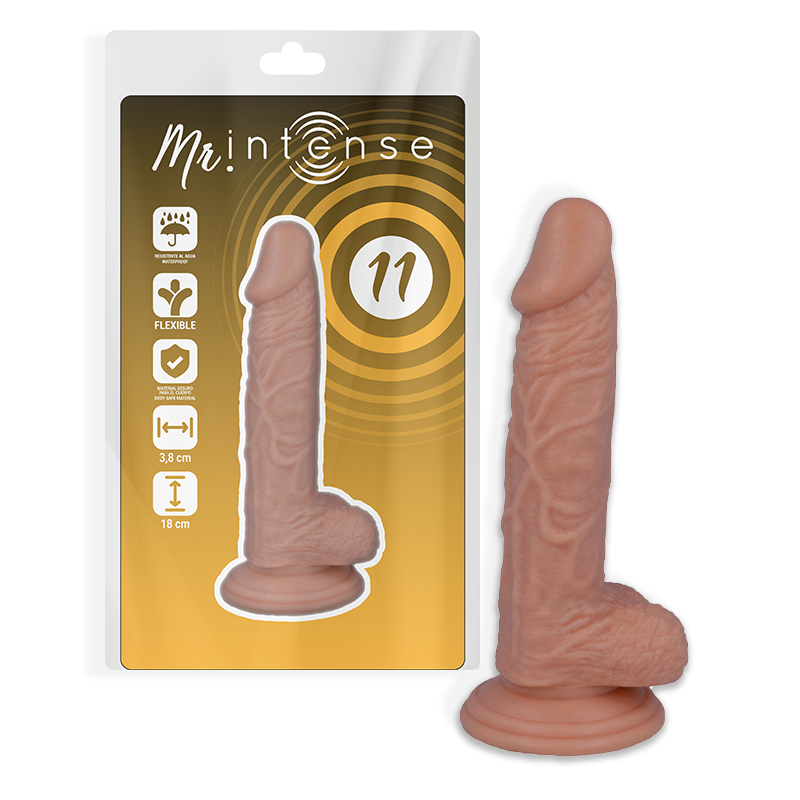 MR INTENSE - 11 REALISTIC PENIS 18 CM -O- 3.8 CM – Erotik-Zubehör Bild 1