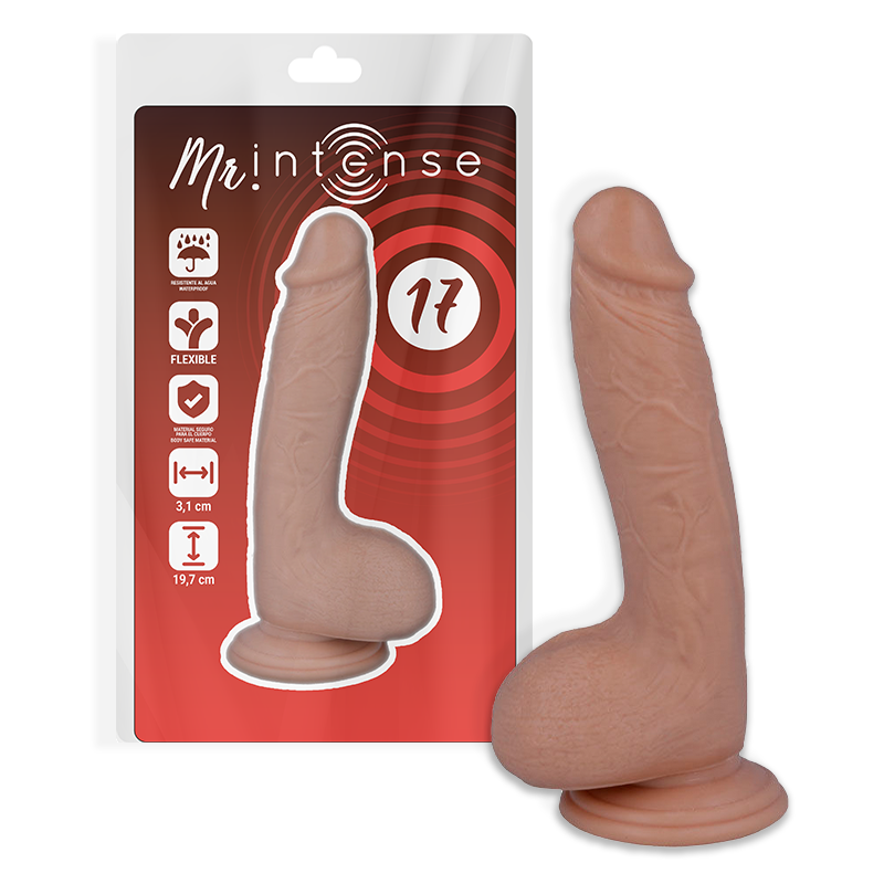 MR INTENSE - 17 REALISTISCHER PENIS 19.7 CM -O- 4.1 CM realistischer Dildo diskret online kaufen