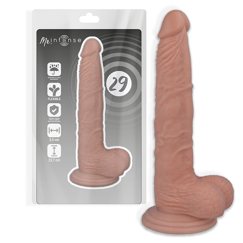 MR INTENSE - 29 REALISTISCHER PENIS 22.7 CM -O- 3.5 CM realistischer Dildo diskret online kaufen