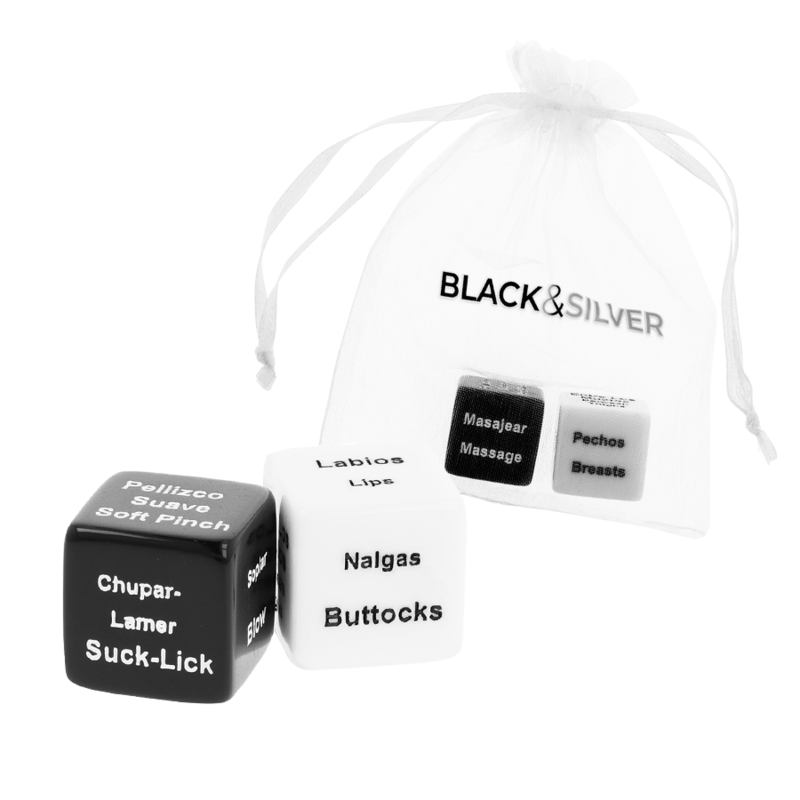 BLACK&SILVER - WÜRFEL FÜR PAARE ES/EN – Erotikspiel Bild 1