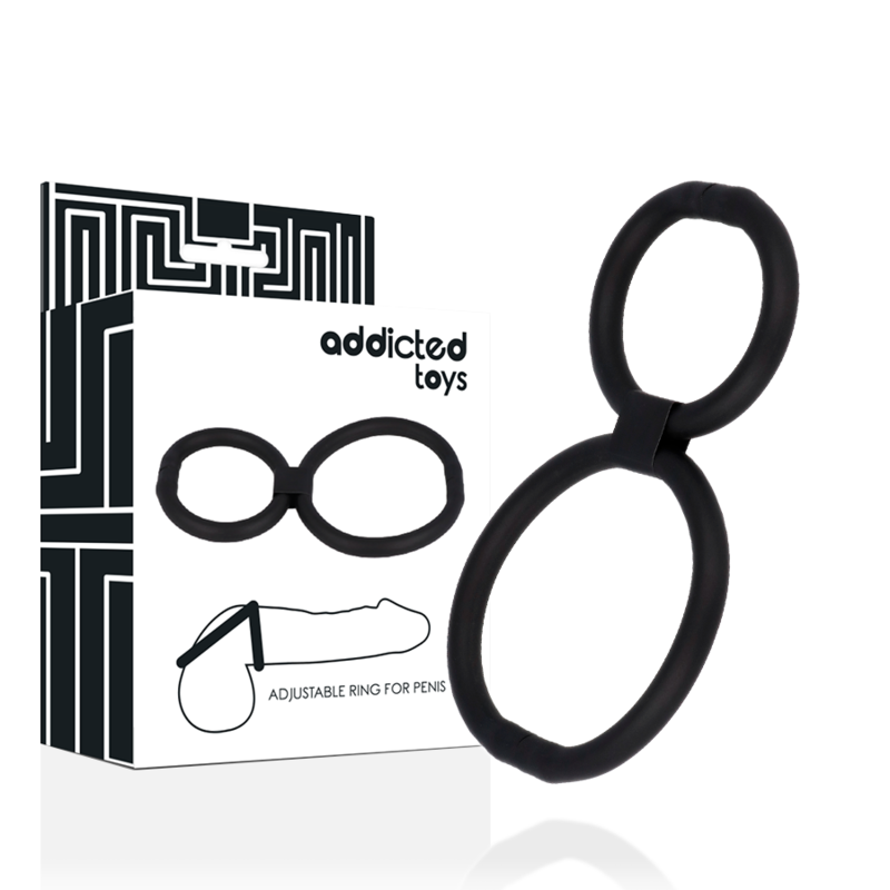 ADDICTED TOYS - VERSTELLBARE RINGE FÜR PENIS – Penisring Bild 1