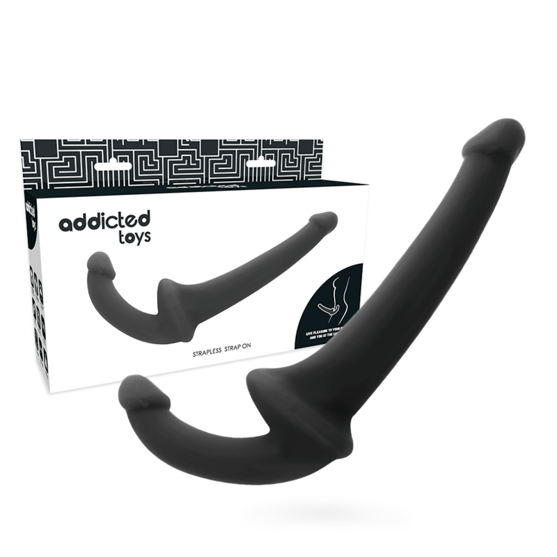 Addicted Toys RNA S Dildo, Schwarz – Silikon & TPR, wasserdicht Dildo diskret online kaufen