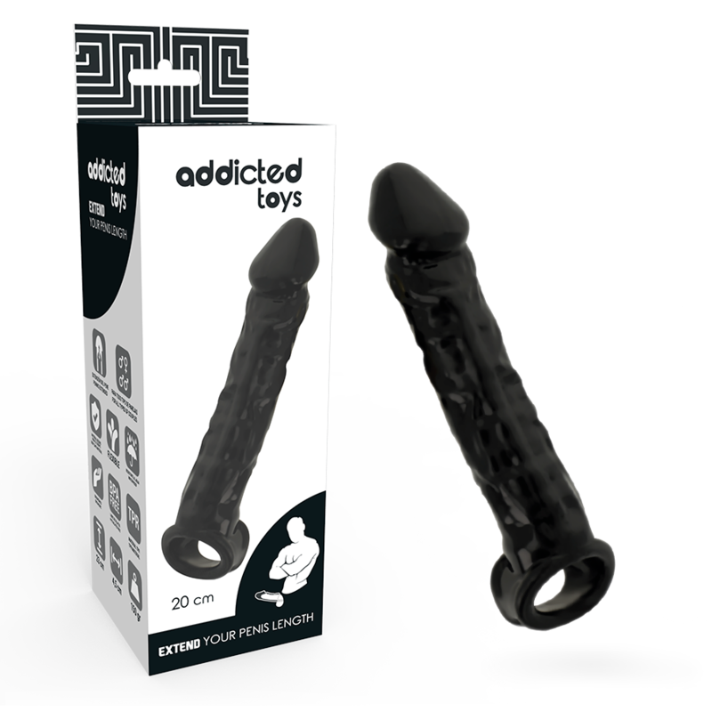 ADDICTED TOYS - DONG-VERLNGERUNG SCHWARZ – Erotik-Zubehör Bild 1