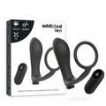 ADDICTED TOYS - PENISRING MIT FERNBEDIENUNG ANALPLUG SCHWARZ WIEDERAUFLADBAR Penisring diskret online kaufen
