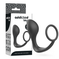 ADDICTED TOYS - ANALPLUG MIT SCHWARZEM SILIKONRING Analplug diskret online kaufen