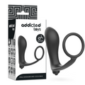 ADDICTED TOYS - VIBRATORISCHER ANALPLUG MIT PENISRING Penisring diskret online kaufen