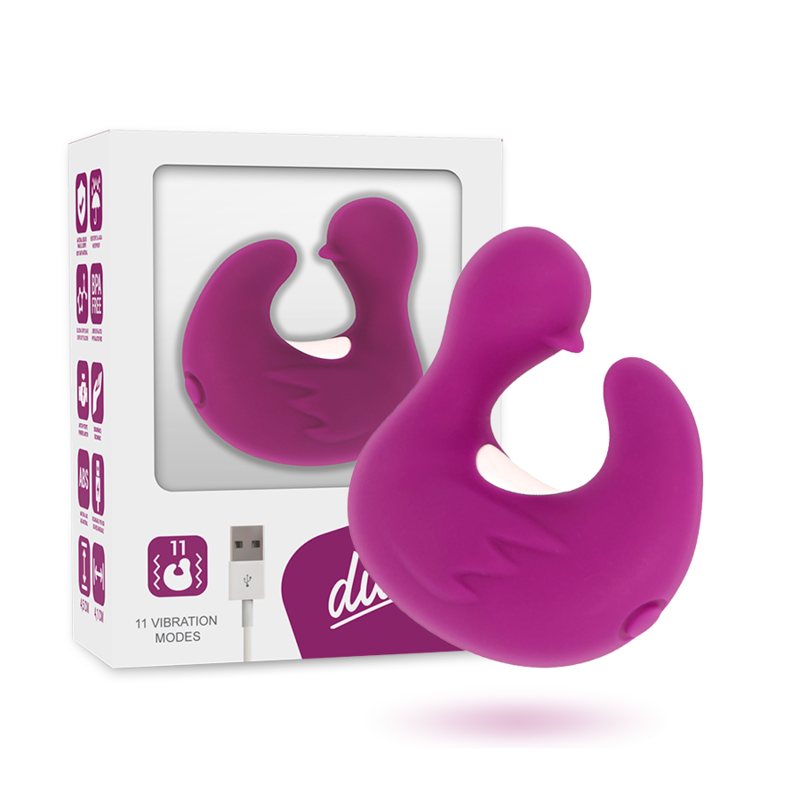 COVERME - DUCKYMANIA WIEDERAUFLADBARER SILIKON-STIMULIERENDER ENTENFUCHSCHH – Erotik-Zubehör Bild 1