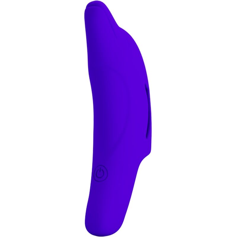 PRETTY LOVE - DELPHINI LEISTUNGSSTARKER DUNKELBLAUER FINGERSTIMULATOR – Fingervibrator Bild 8