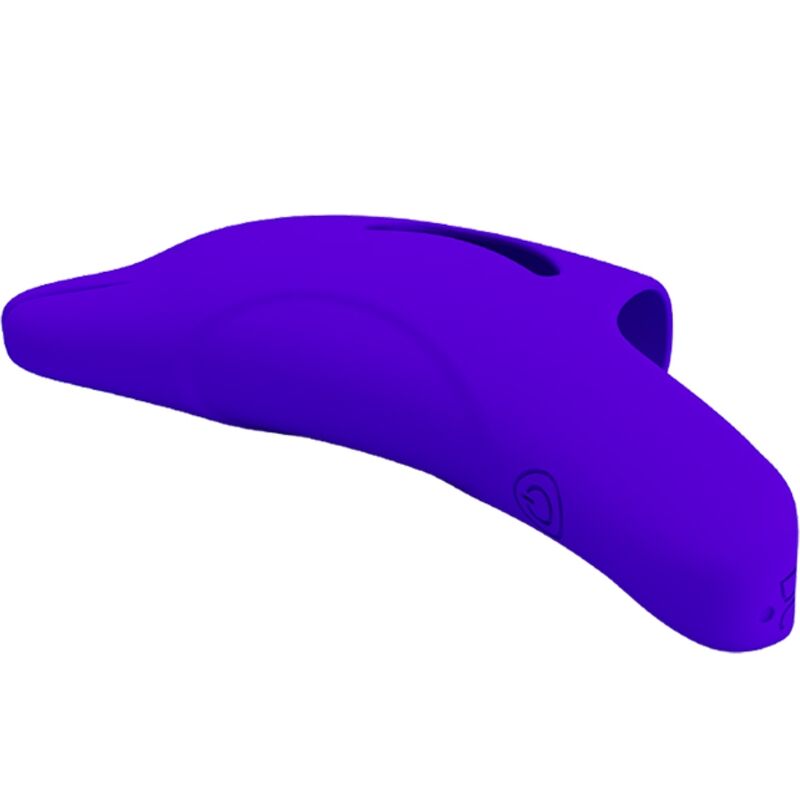 PRETTY LOVE - DELPHINI LEISTUNGSSTARKER DUNKELBLAUER FINGERSTIMULATOR – Fingervibrator Bild 10