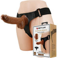 PRETTY LOVE - HARNESS-HOSE UNIVERSAL-HARNESS MIT DILDO MICHEAL 20 CM SCHWARZ – Dildo Bild 1