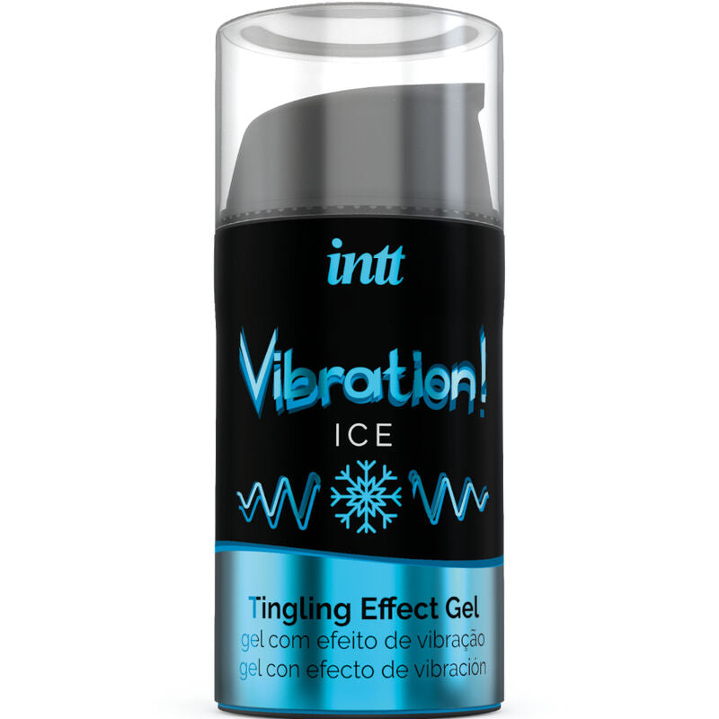 INTT - KRAFTVOLLES INTIM-STIMULIERENDES VIBRATIONSGEL MIT O-EFFEKT, 15 ml für geschmeidige intime Momente