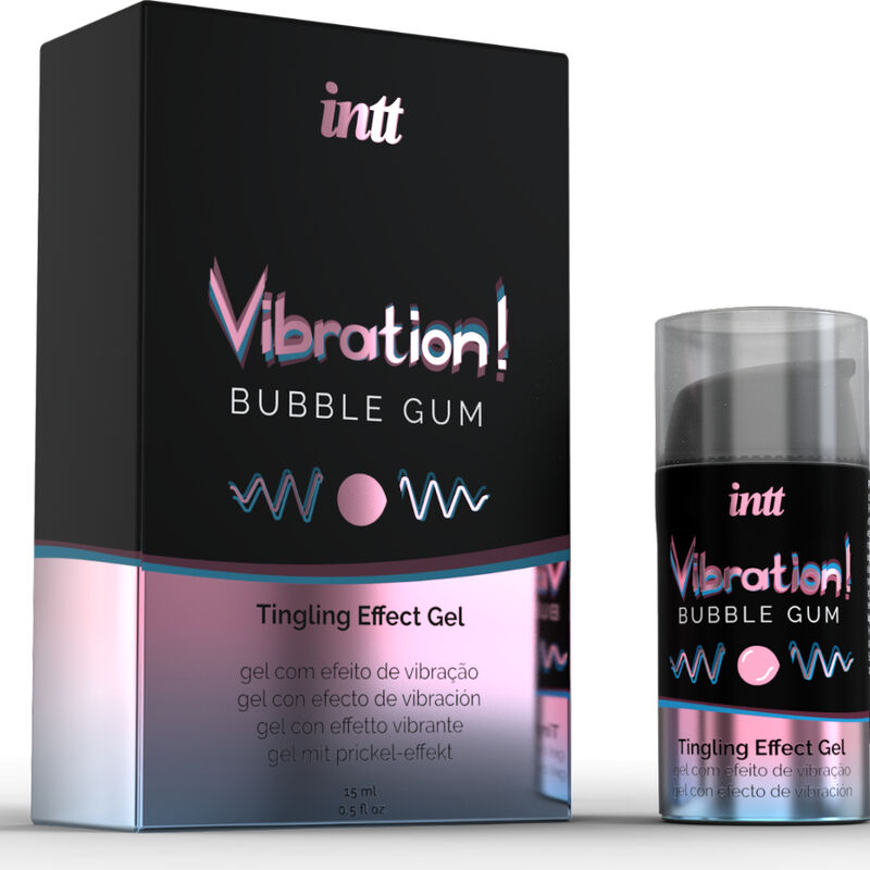 INTT Vibration Gum Gum 15 ml – Stimulierendes Intimgel mit Aroma – Erotik-Zubehör Bild 4