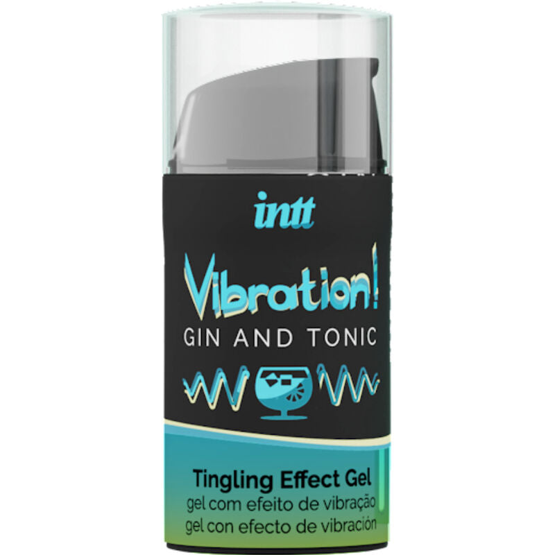 INTT Vibration Gin & Tonic 15 ml – Stimulierendes Intimgel mit Aroma – Erotik-Zubehör Bild 2