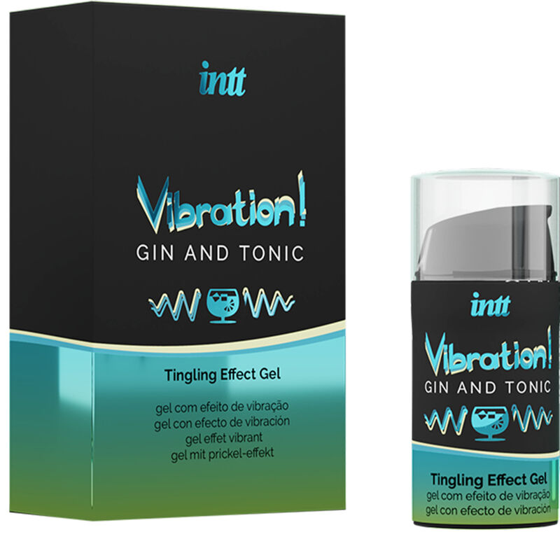 INTT Vibration Gin & Tonic 15 ml – Stimulierendes Intimgel mit Aroma – Erotik-Zubehör Bild 4