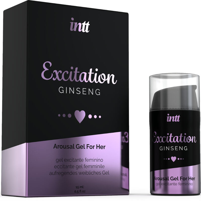 INTT Lubricants Wärmendes Stimulationsgel 15 ml – Klitoris- & Libido-Aktivator Produktverpackung und Details