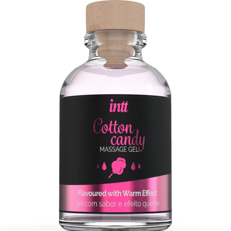 INTT MASSAGE & ORAL SEX - MASSAGEGEL MIT ZUCKERWARENGESCHMACK UND WÄRMEEFFEKT für geschmeidige intime Momente