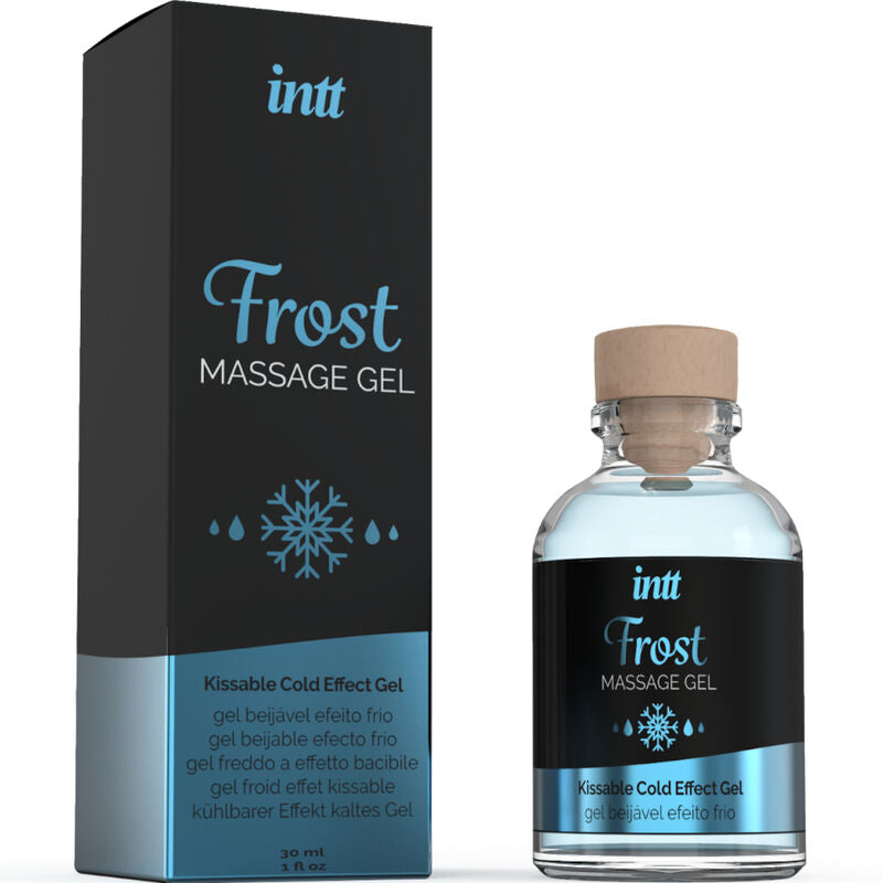 INTT MASSAGE & ORAL SEX - MASSAGEGEL MIT MINZE-GESCHMACK, INTENSIVE KÄLTE-EFFEKT für geschmeidige intime Momente