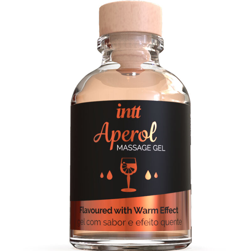 INTT MASSAGE & ORAL SEX - APEROL MASSAGEGEL INTENSIVE WÄRMEEFFEKT für geschmeidige intime Momente