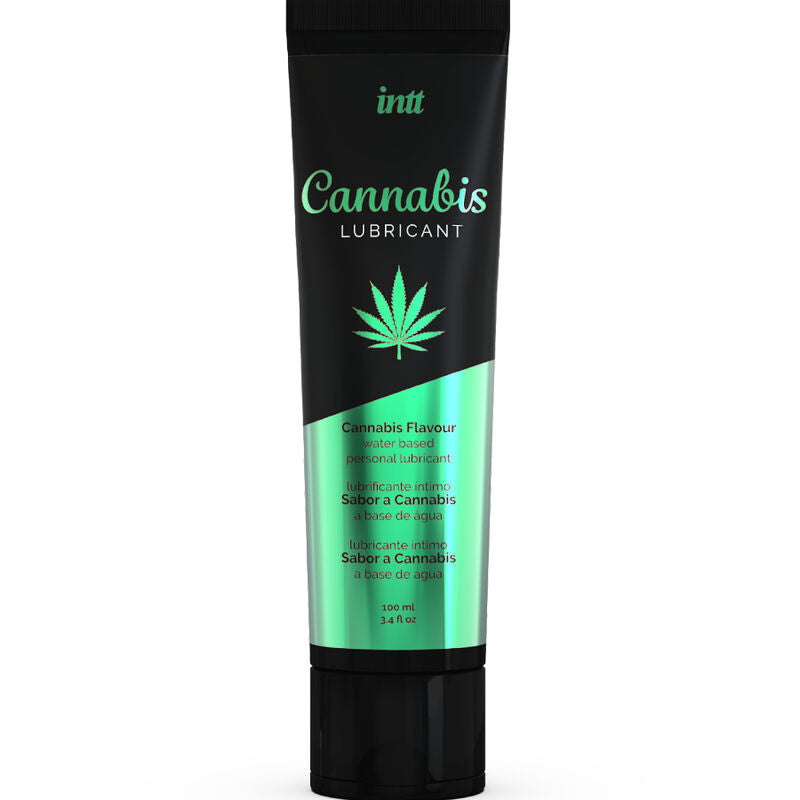 INTT Cannabis Gleitgel 100 ml – Wasserbasiert & Aromatisch wasserbasiertes Gleitgel diskret online kaufen