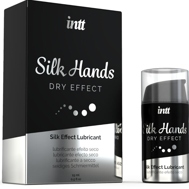 INTT LUBRICANTS - SILK HANDS SCHMIERMITTEL KONZENTRIERTE SILIKONFORMEL 15 ML bei Secret Pulse im Erotikshop