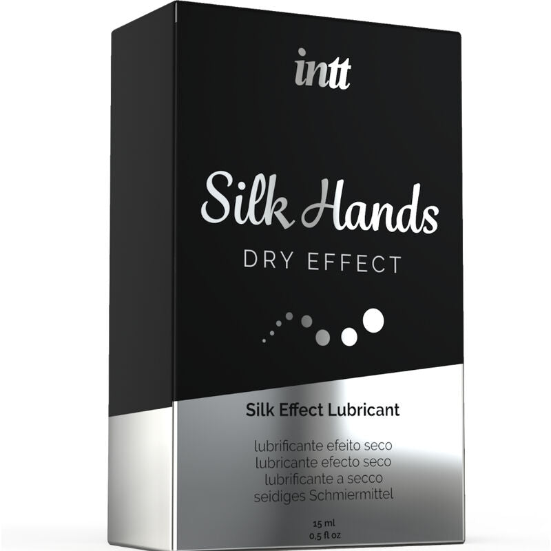 INTT LUBRICANTS - SILK HANDS SCHMIERMITTEL KONZENTRIERTE SILIKONFORMEL 15 ML Silikon-Gleitgel diskret online kaufen