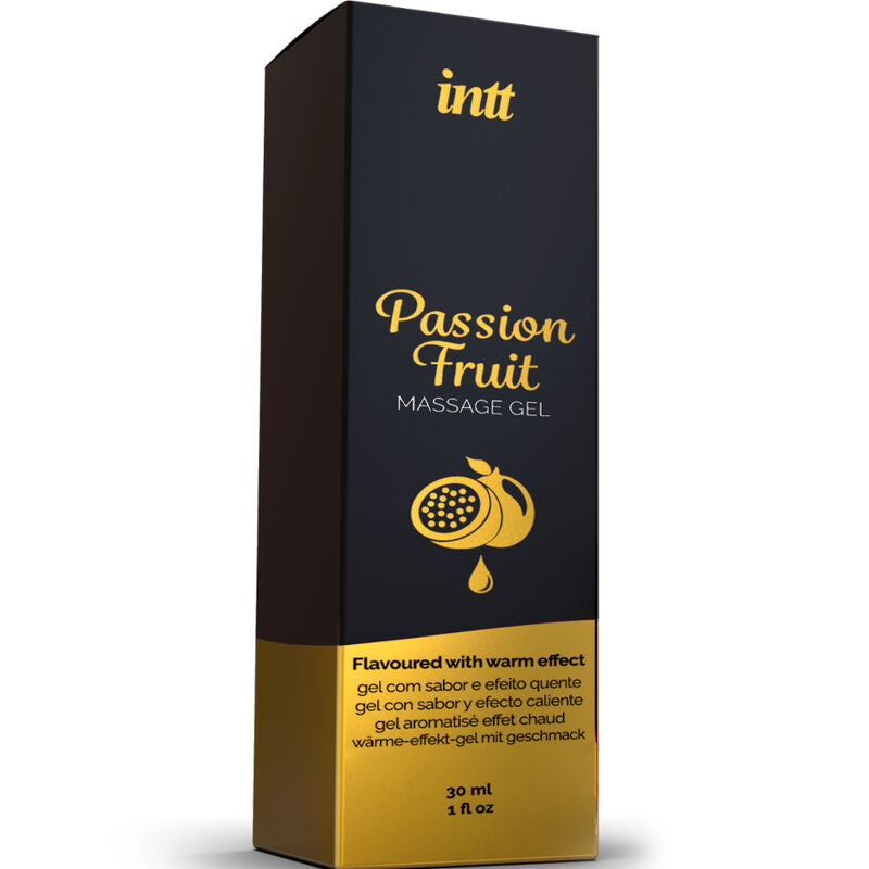 INTT MASSAGE & ORAL SEX - MASSAGEGEL MIT PASSIONSFRUCHTGESCHMACK UND WÄRMEEFFEKT Massagegel diskret online kaufen