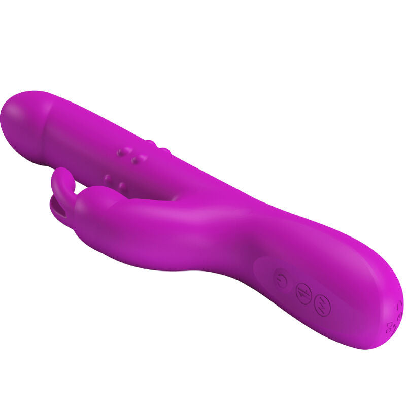 PRETTY LOVE - REESE VIBRATOR MIT LILA ROTATION – Vibrator Bild 10
