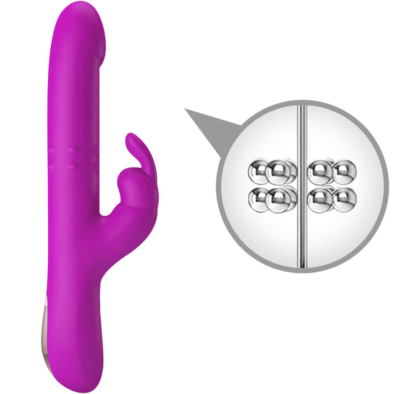 PRETTY LOVE - REESE VIBRATOR MIT LILA ROTATION – Vibrator Bild 15