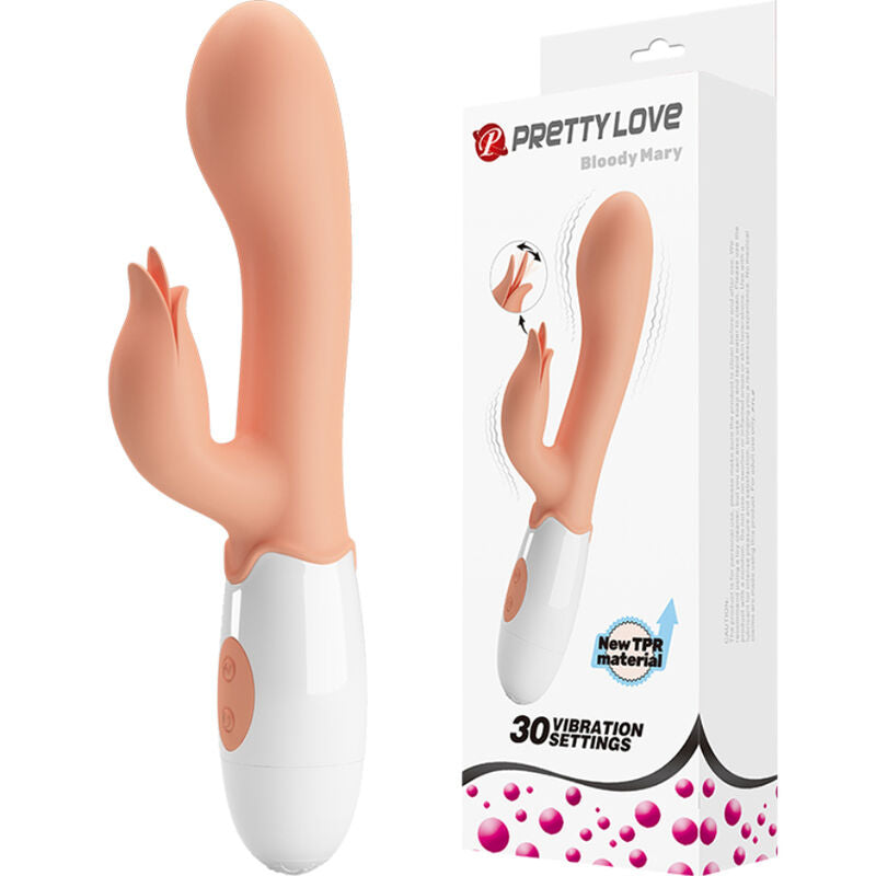 PRETTY LOVE - BLOODY MARY VIBRATOR MIT STIMULATOR – Vibrator Bild 16