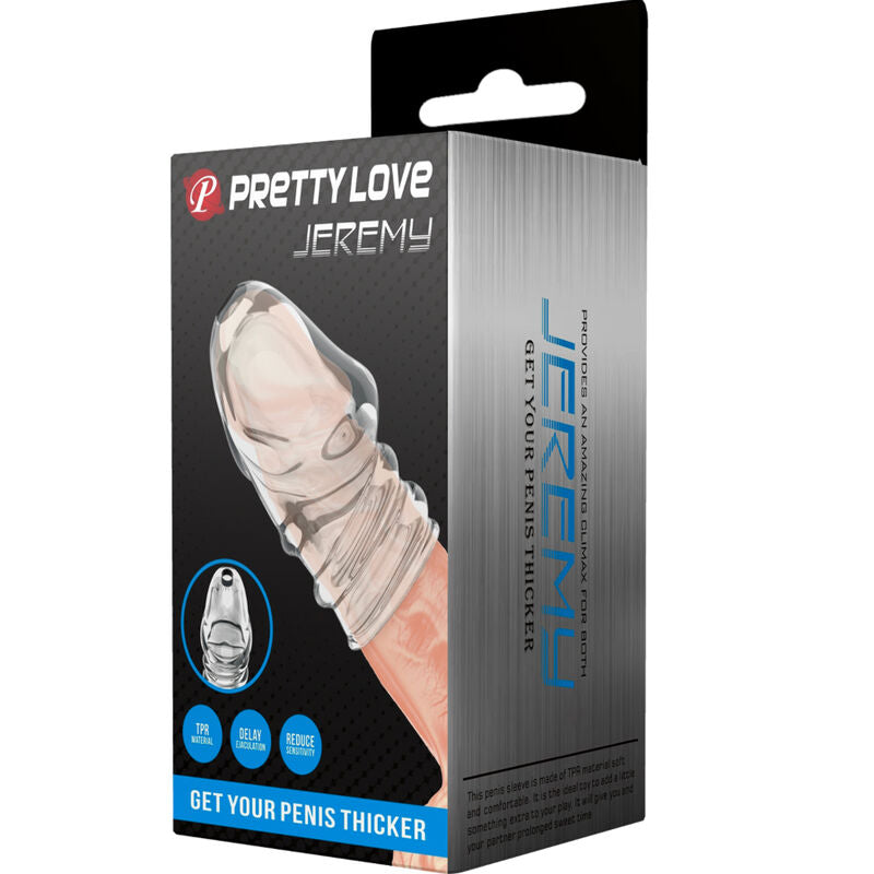PRETTY LOVE - JEREMY TRANSPARENTER PENISVERDICKER – Erotik-Zubehör Bild 18