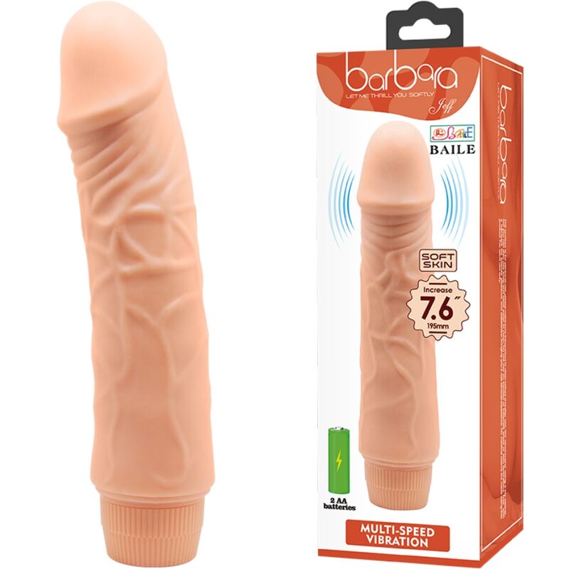 BAILE - BARBARA REALISTISCHER VIBRATOR 20 CM – Vibrator Bild 3