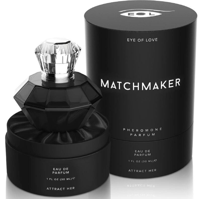 EYE OF LOVE Matchmaker Black Diamond Pheromon-Parfüm „Zieht Sie“ 30 ml – Sinnlicher Unisex-Duft – Pheromon-Produkt Bild 3
