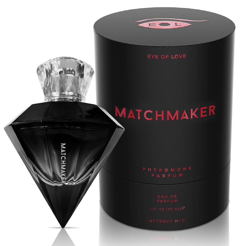 EYE OF LOVE Matchmaker Black Diamond LGBTQ Pheromon-Parfüm für Ihn 30 ml – Sinnlicher Duft – Pheromon-Produkt Bild 1