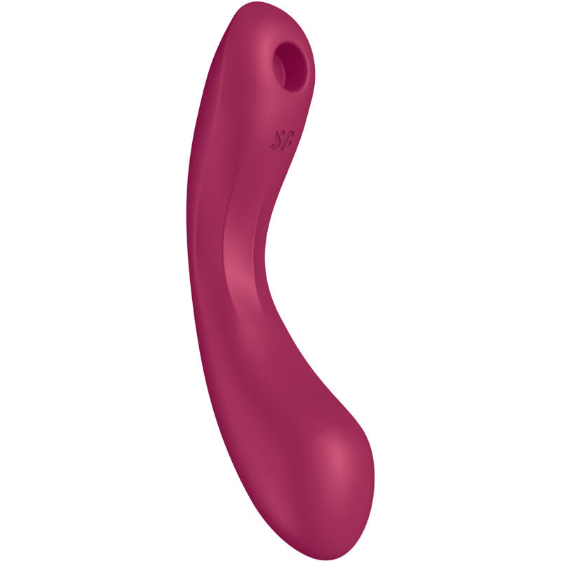 SATISFYER - CURVE TRINITY 1 AIR PULSE VIBRATION RED – Klitorisstimulator Bild 4