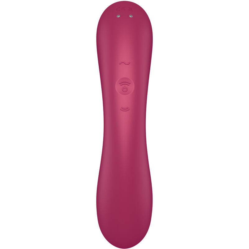 SATISFYER - CURVE TRINITY 1 AIR PULSE VIBRATION RED – Klitorisstimulator Bild 12