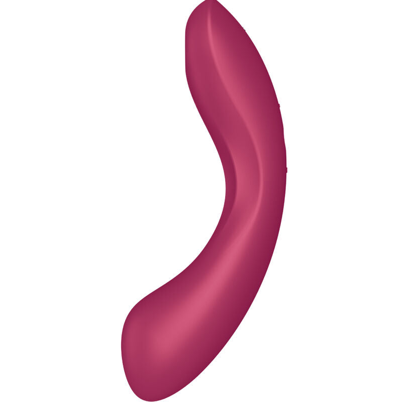 SATISFYER - CURVE TRINITY 1 AIR PULSE VIBRATION RED – Klitorisstimulator Bild 17