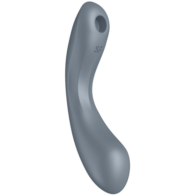 SATISFYER - CURVE TRINITY 1 AIR PULSE VIBRATION GRAU – Klitorisstimulator Bild 4