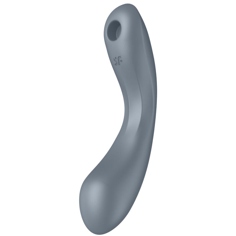 SATISFYER - CURVE TRINITY 1 AIR PULSE VIBRATION GRAU – Klitorisstimulator Bild 5