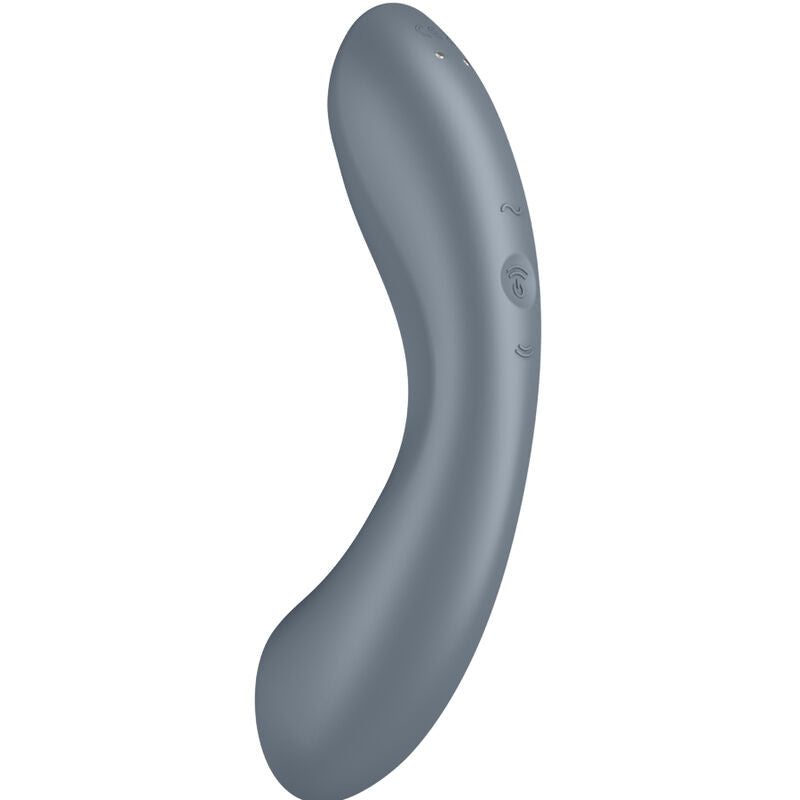 SATISFYER - CURVE TRINITY 1 AIR PULSE VIBRATION GRAU – Klitorisstimulator Bild 17
