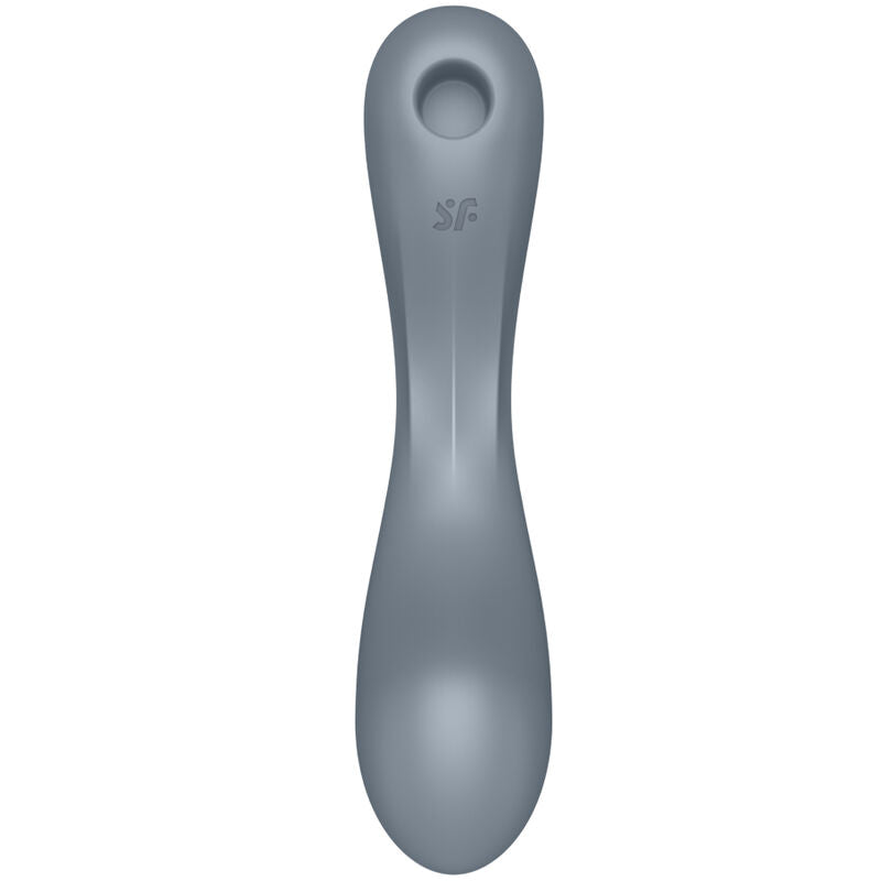 SATISFYER - CURVE TRINITY 1 AIR PULSE VIBRATION GRAU – Klitorisstimulator Bild 7