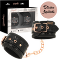 Coquette Chic Desire Black Edition – Vegane Lederhandschellen mit Neoprenfutter – Bondage-Fessel Bild 1