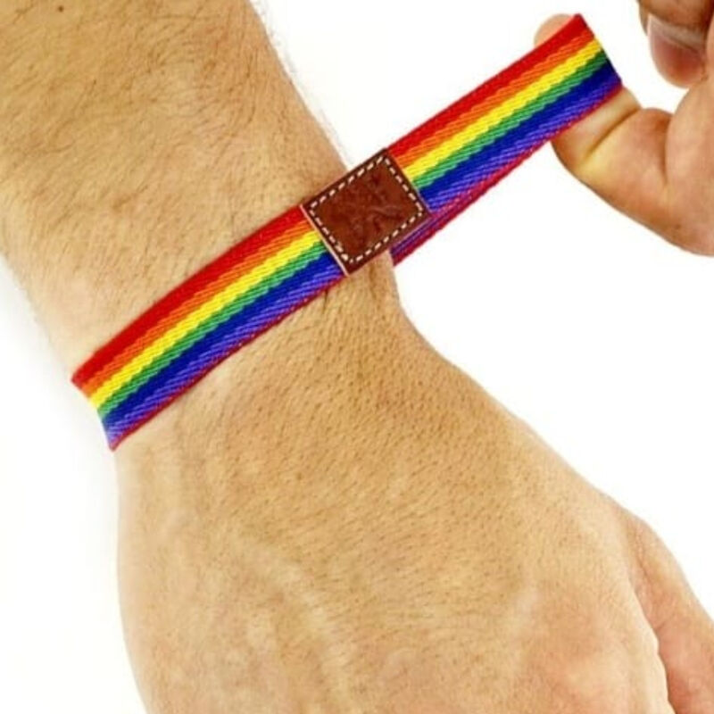 PRIDE - JUNGE GUMMIARMBAND LUXUS PRIDE – Erotik-Zubehör Bild 2