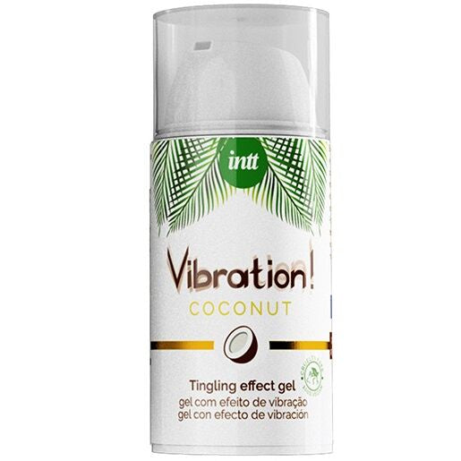 INTT - VIBRATIONSGEL, LEISTUNGSSTARKER STIMULIERENDER, VEGANER FLÜSSIGER VIBRATOR für geschmeidige intime Momente