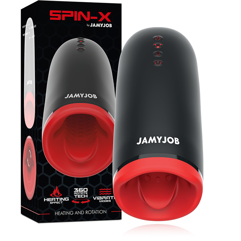 JAMYJOB - SPIN-X HEIZ- UND ROTATIONS-MASTURBATOR bei Secret Pulse im Erotikshop