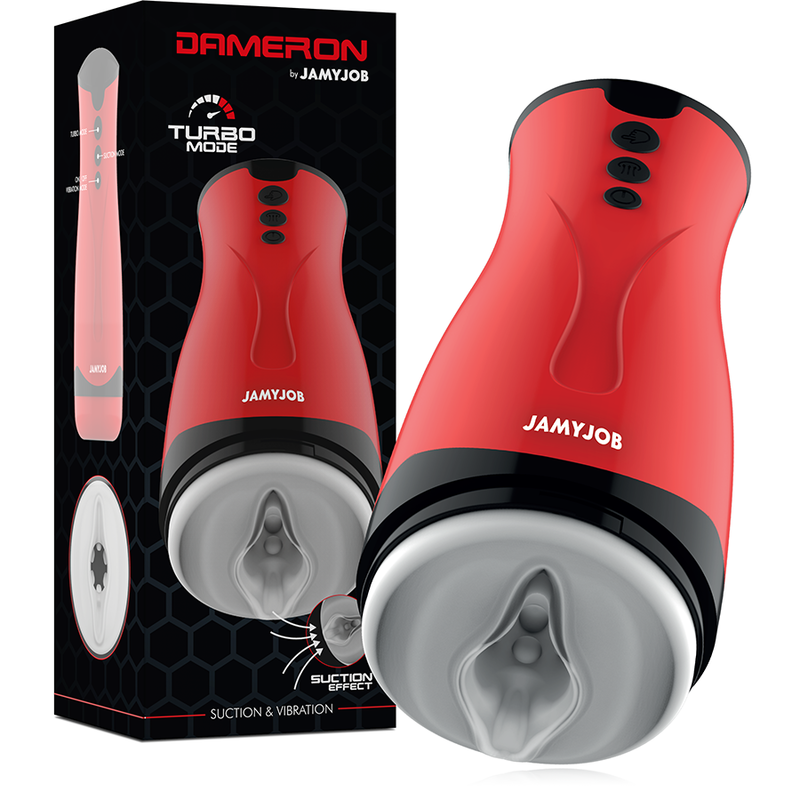 JAMYJOB - DAMERON SAUG- UND VIBRATIONSMASTURBATOR – automatischer Masturbator Bild 1