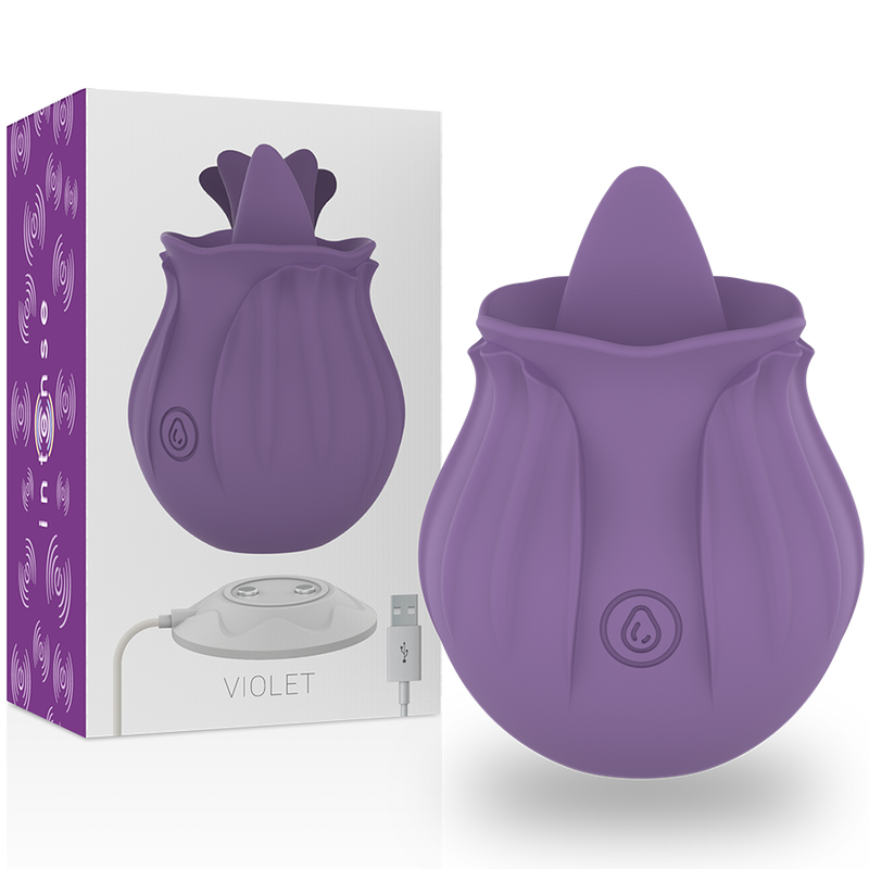 INTENSE Violet Clitoris Stimulator Flieder – 10 Vibrationsprogramme | Secret Pulse Klitorisstimulator diskret online kaufen