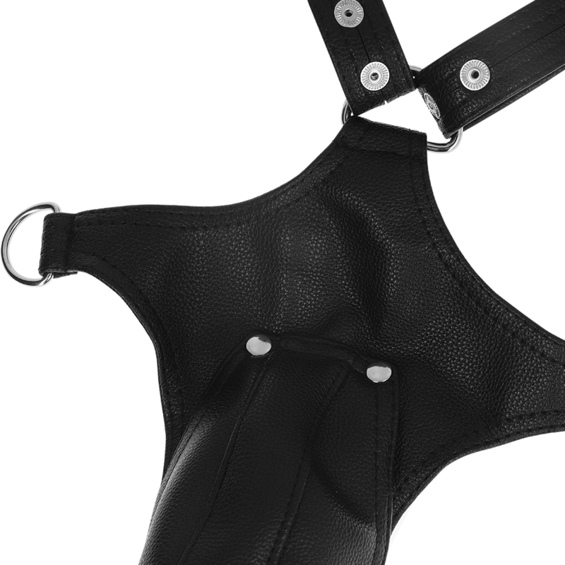 Fetish Submissive Attitude Jockstrap-Harness – Öko-Leder für Herren, Verstellbar – BDSM-Zubehör Bild 5